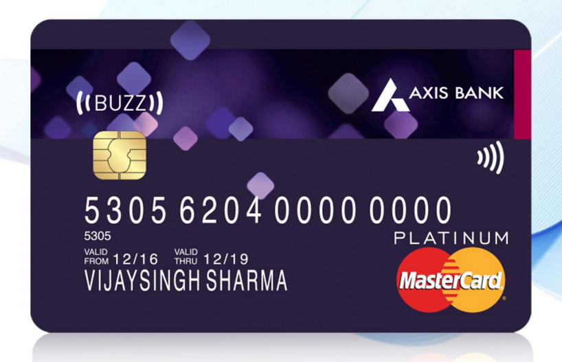 axis bank buzz credit card yearly charges
