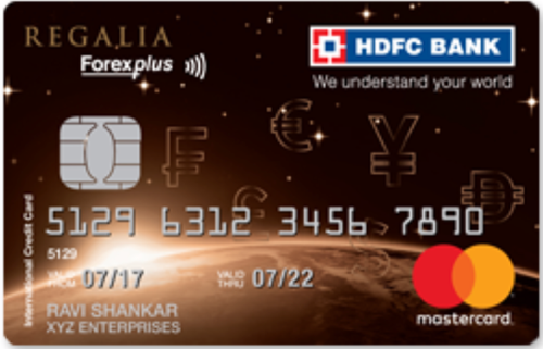 Hdfc forex card charges
