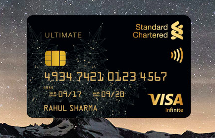 Standard chartered forex card india