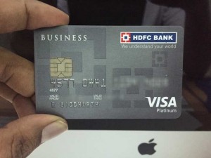 My HDFC Business Platinum Visa Credit Card