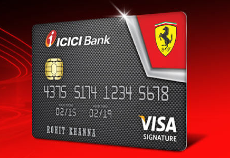 ICICI Bank launches Ferrari Credit Cards – CardExpert