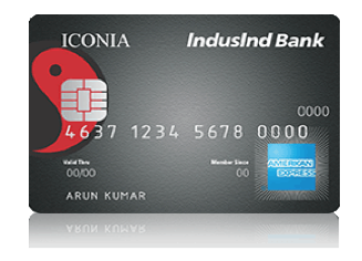 Indusind Iconia American express credit card