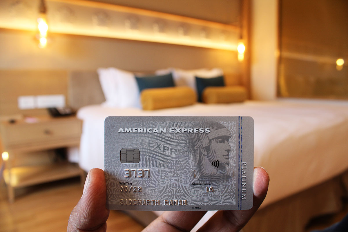 My American Express Platinum Travel Credit Card.