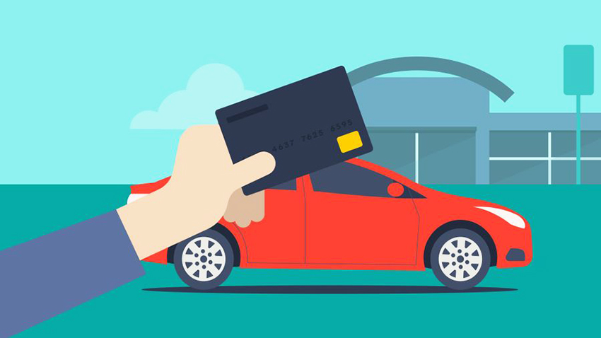 can you buy car with a credit card