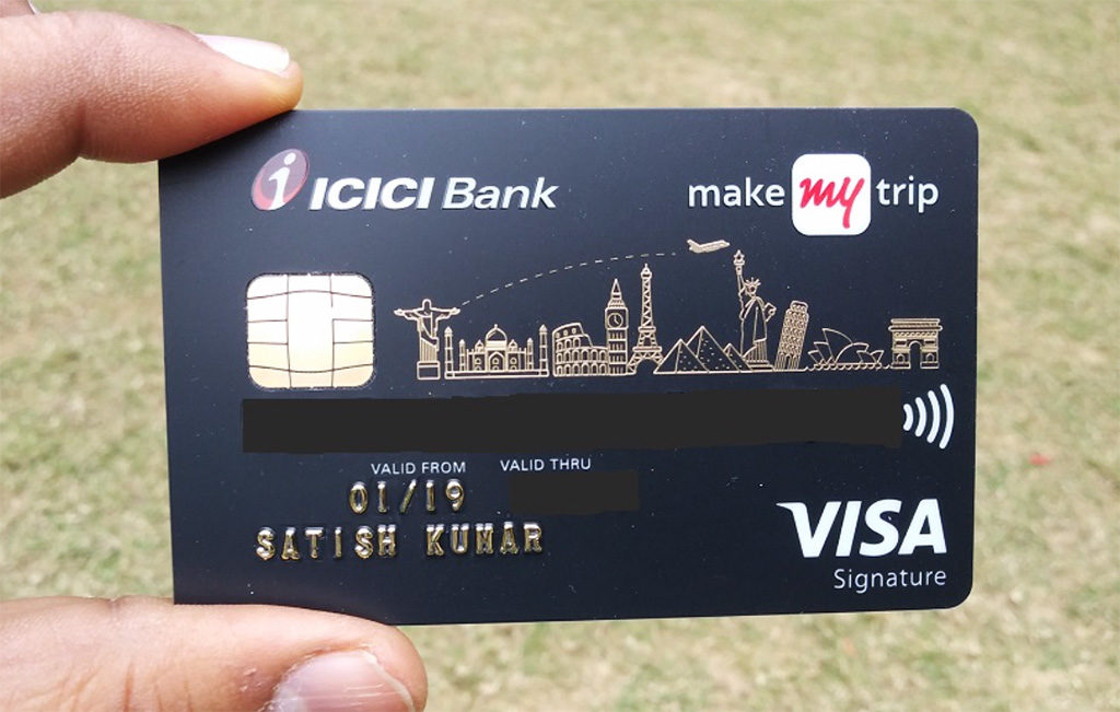 make my trip offers icici credit card