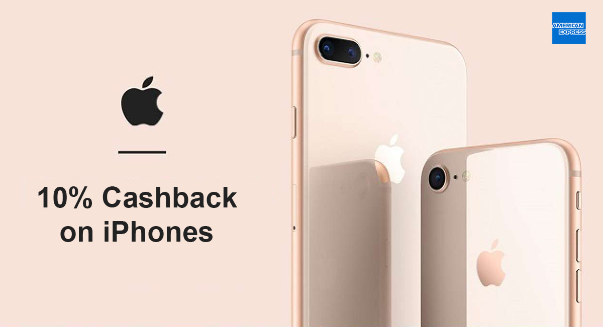 Amex Offer: Upto 10% Cashback on iPhones – CardExpert