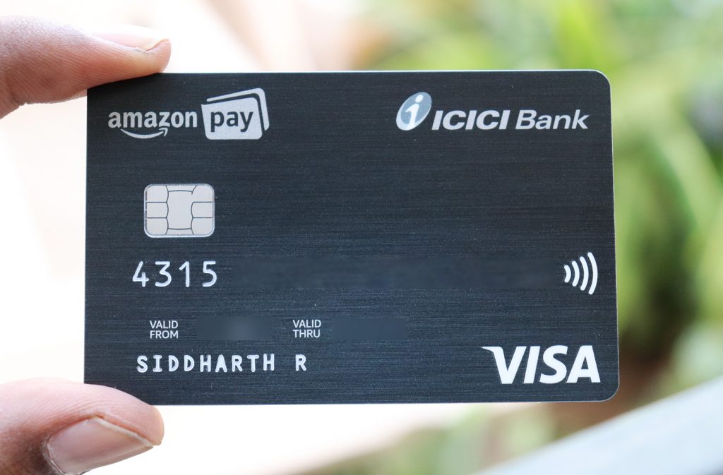 Amazon Visa Card Banking