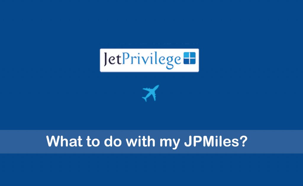 Jet Airways Jp Miles Redemption Chart