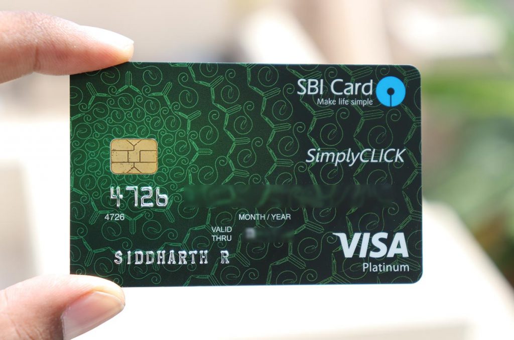 SBI SimplyClick Credit Card