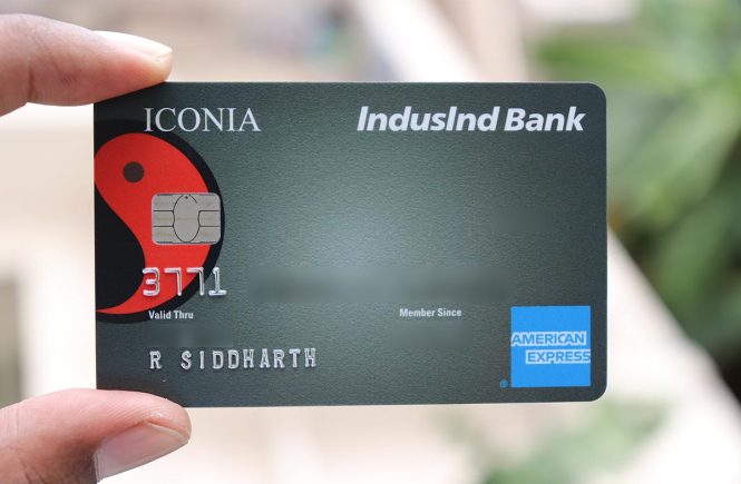 indusind iconia credit card