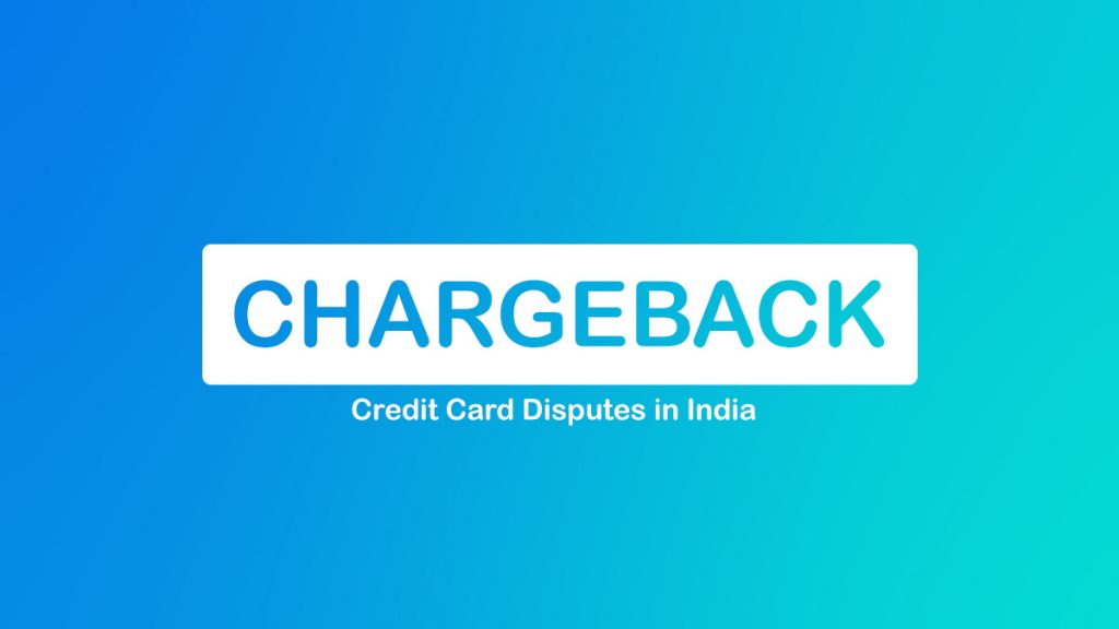 credit card chargeback