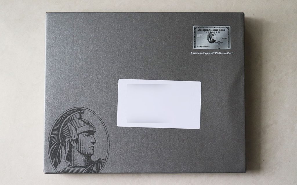 amex platinum cover box