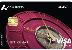 Axis Select credit card re-launch