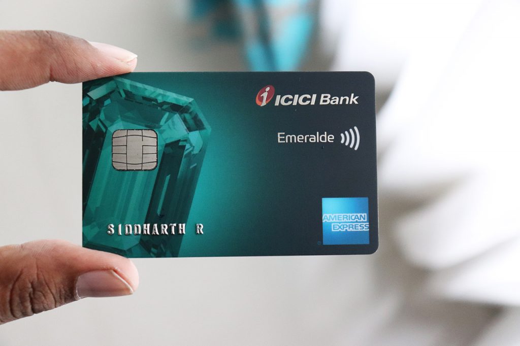 ICICI Emeralde Credit Card Design ICICI Emeralde Credit Card Design