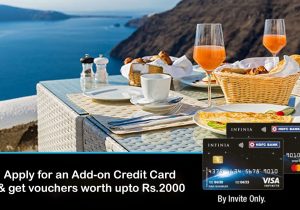HDFC Offer: Get Vouchers worth upto Rs.2000 per Add-on Card