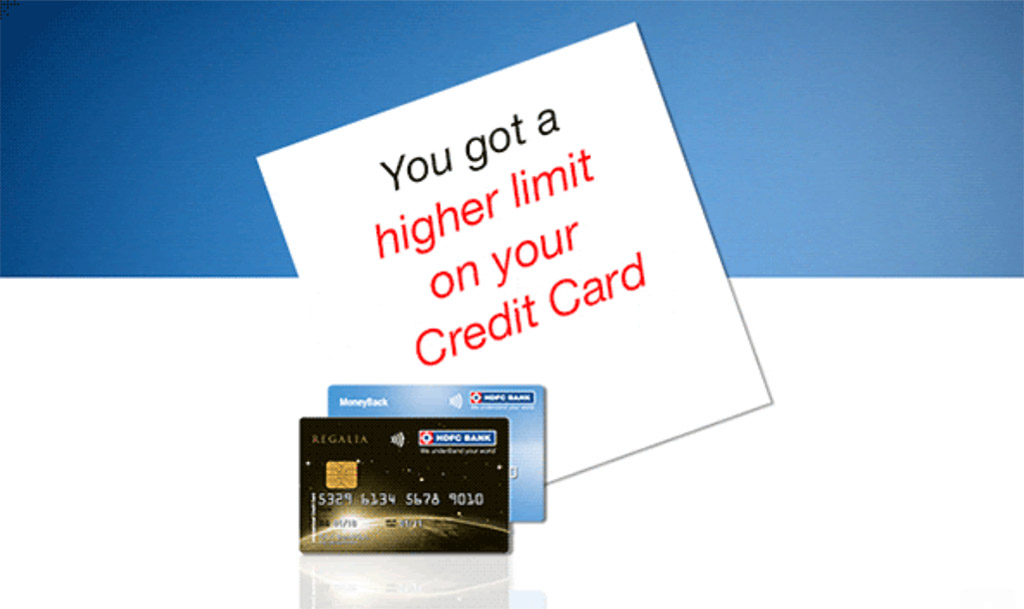 HDFC Auto Credit Limit Enhancement