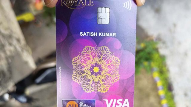 au small finance bank Debit Card