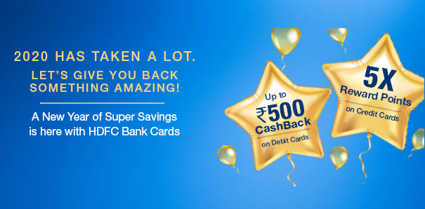 HDFC 5x Rewards offer - Dec 2020