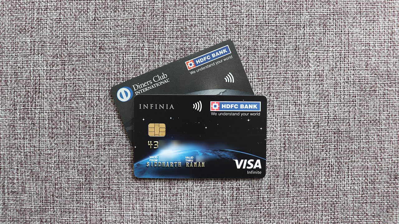 HDFC Infinia and Diners Black credit cards