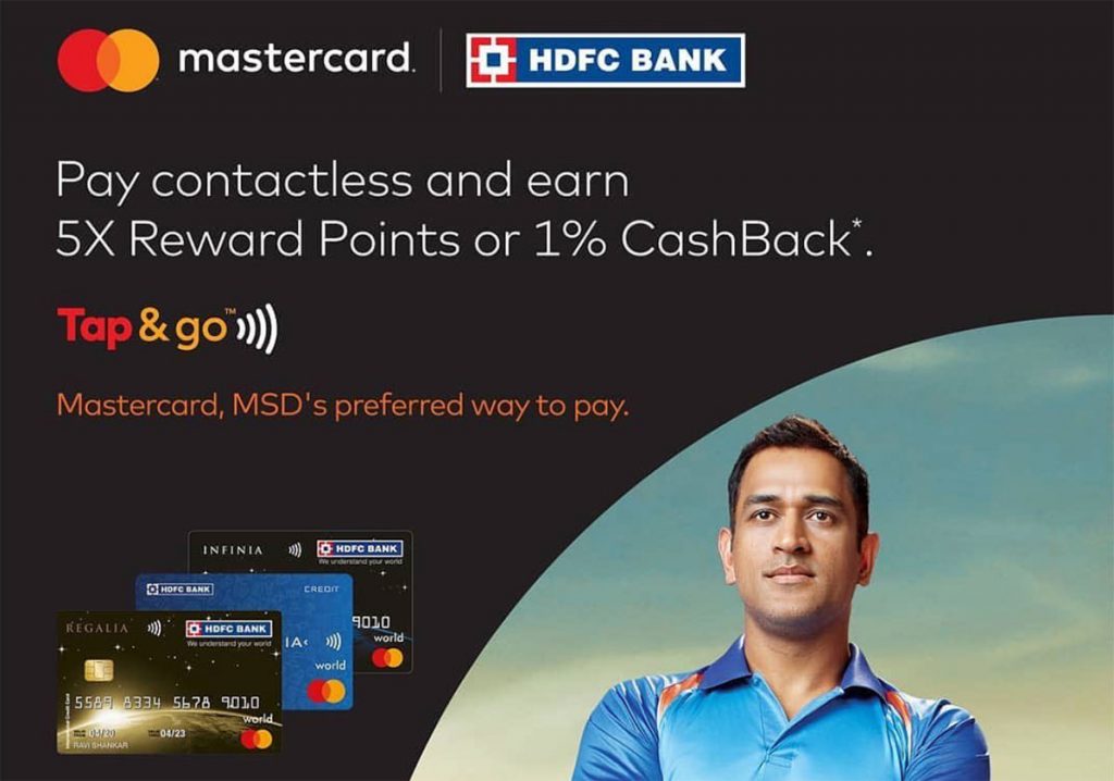 HDFC Tap n Pay offer