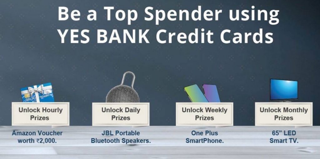 Yesbank Credit Card top spender offers