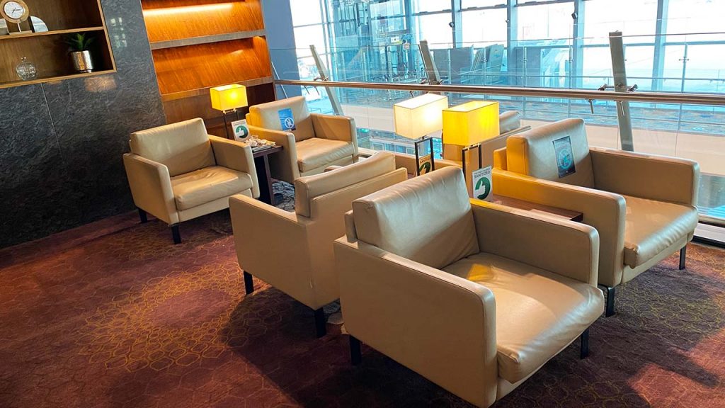 BLR Domestic Lounge - Business Class Section - Seating Area