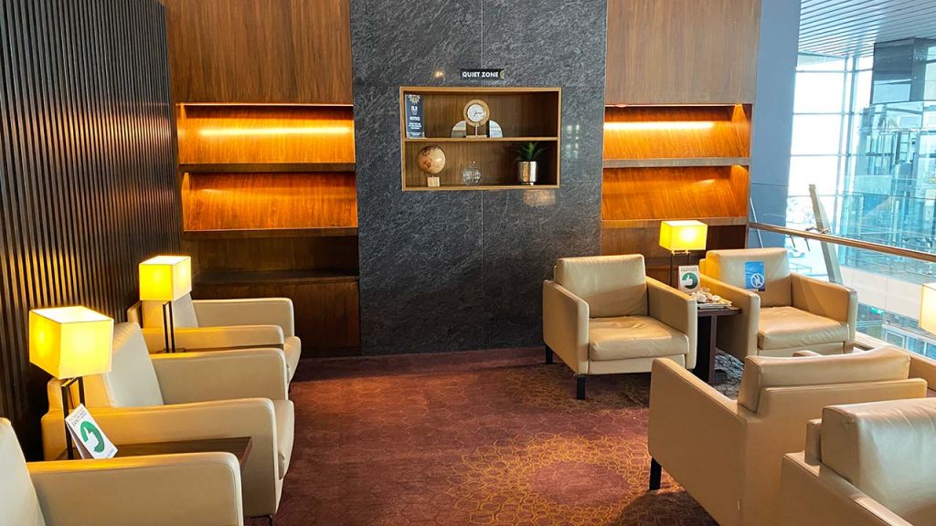 BLR Domestic Lounge - Business Class Section - Interiors