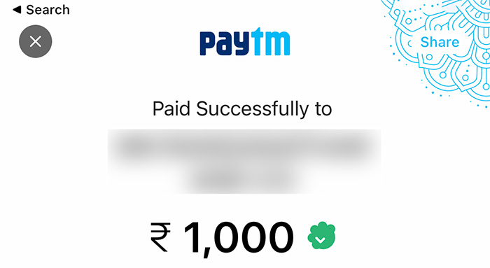 Paytm Wallet load