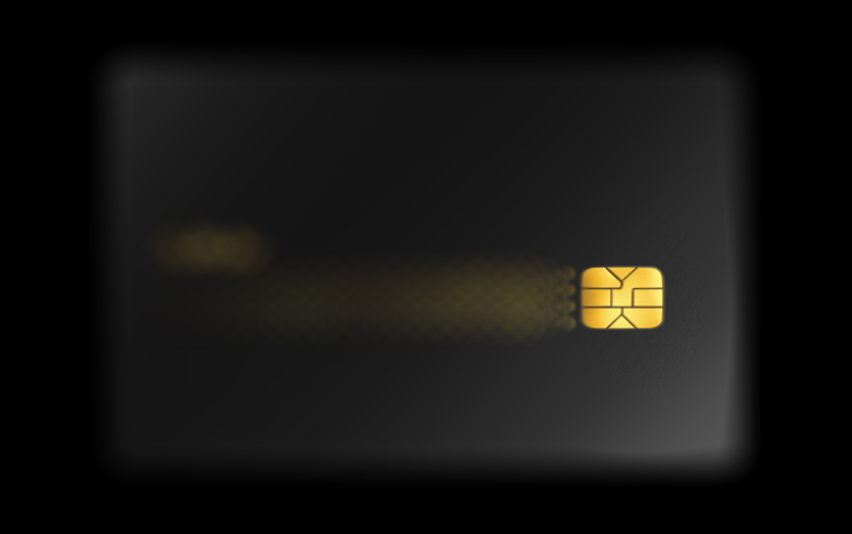 SBICard Aurum, masked