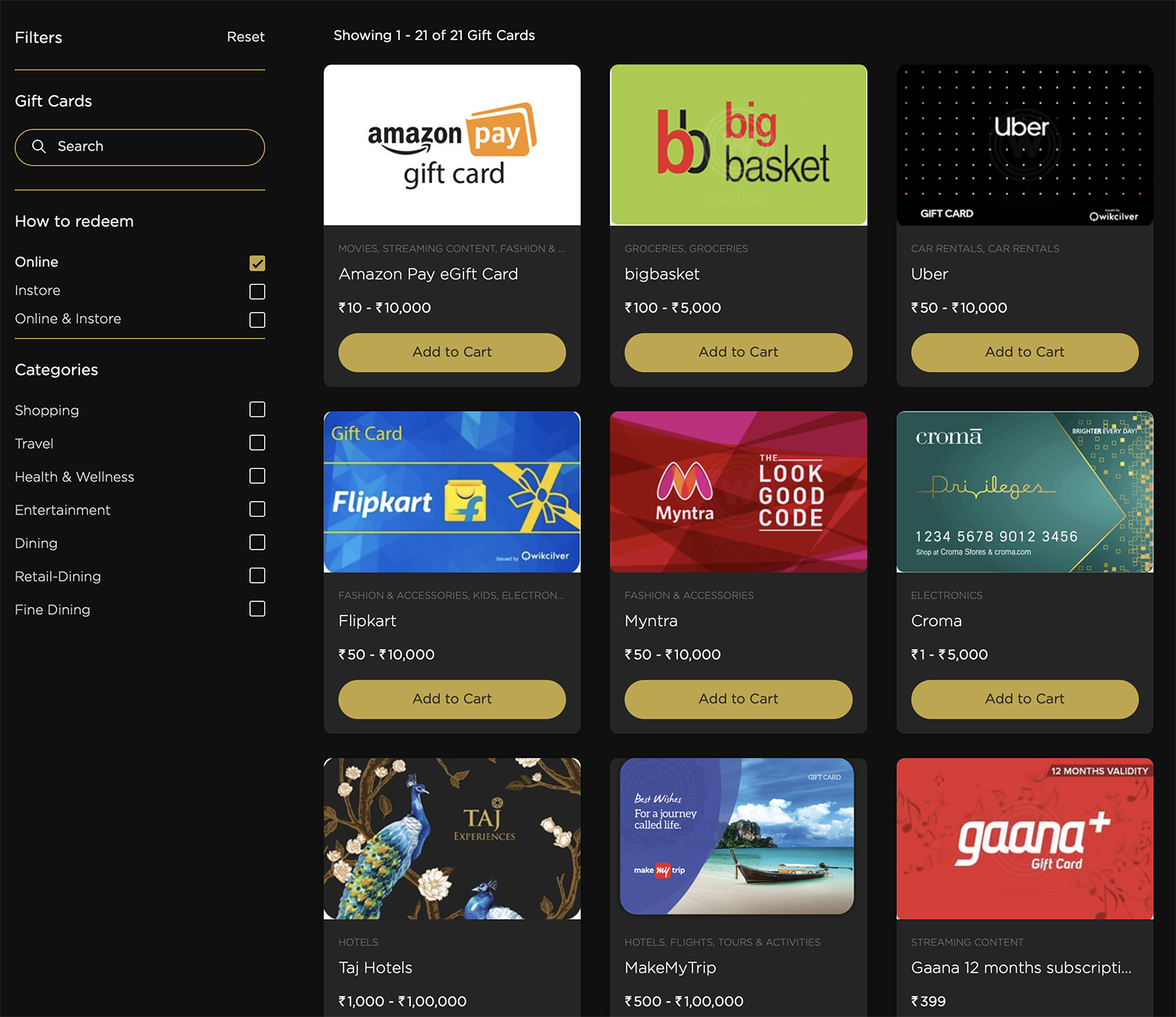SBICARD AURUM - Rewards