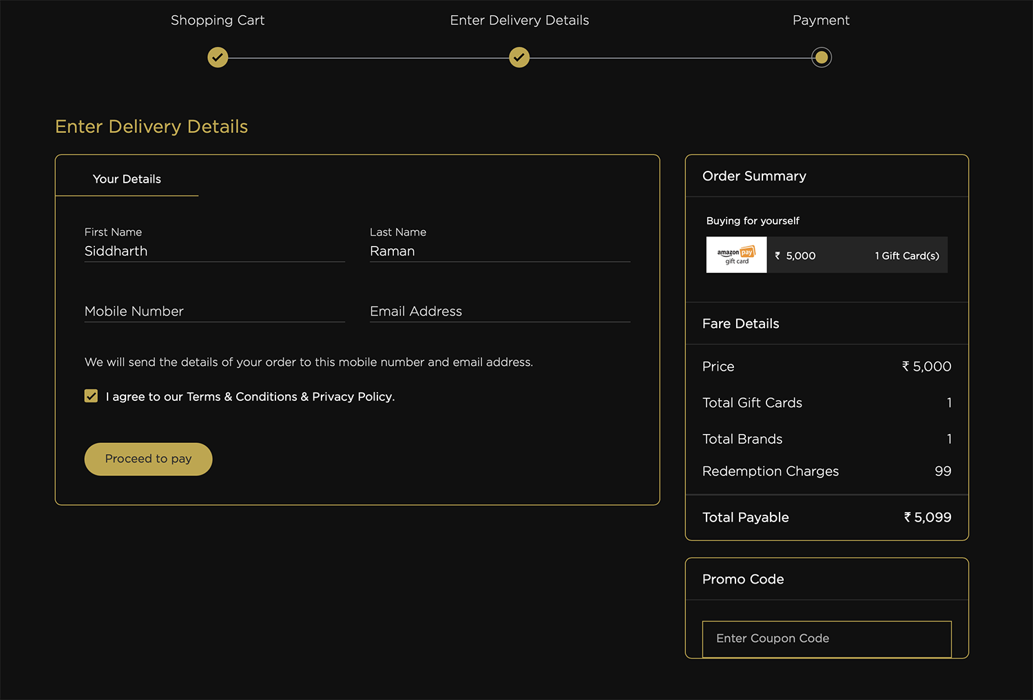 SBICARD AURUM - Reward Redemption