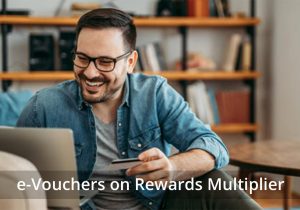 Amex Reward Multiplier: Upto 5X points on e-Vouchers