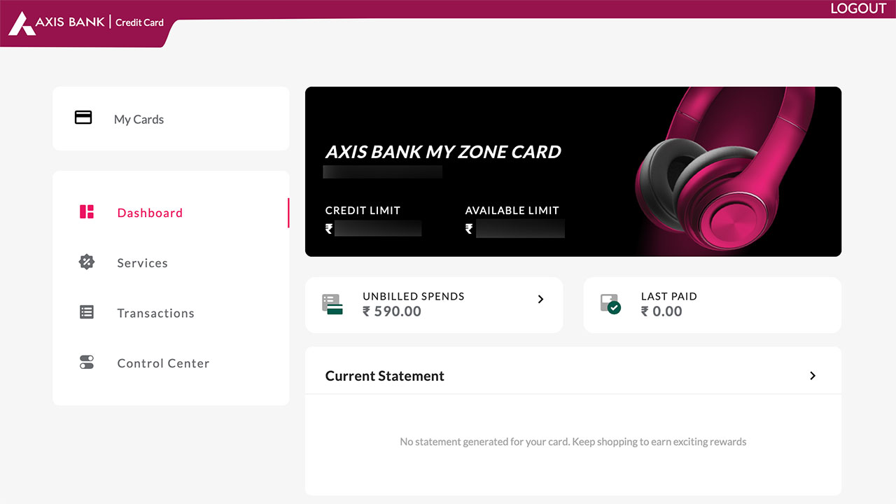 Axis Bank Credit Cards - times design