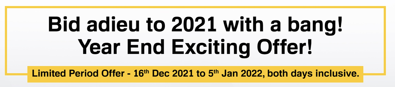 IDFC First New Year 2022 Offer