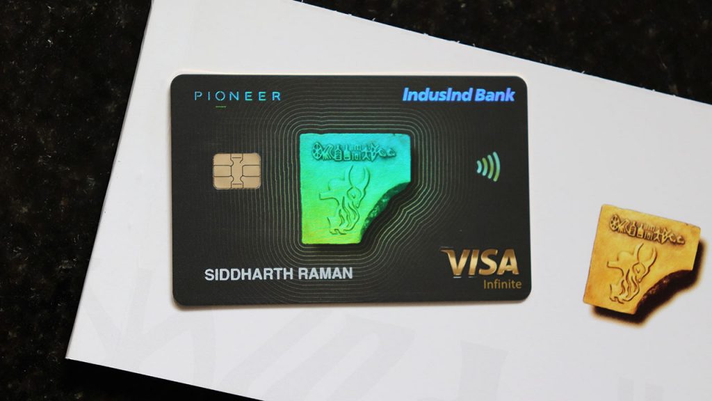 IndusInd Pioneer Debit card