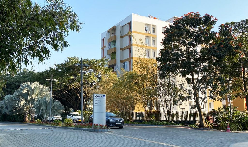 Radisson Blu Guwahati Entrance