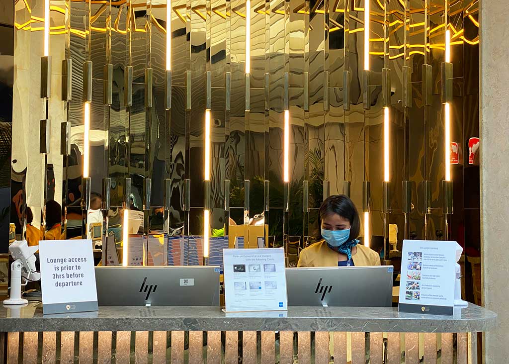 Checkin counter