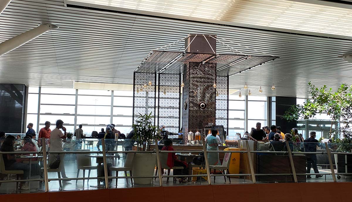 View of BLR Lounge from 080 Lounge