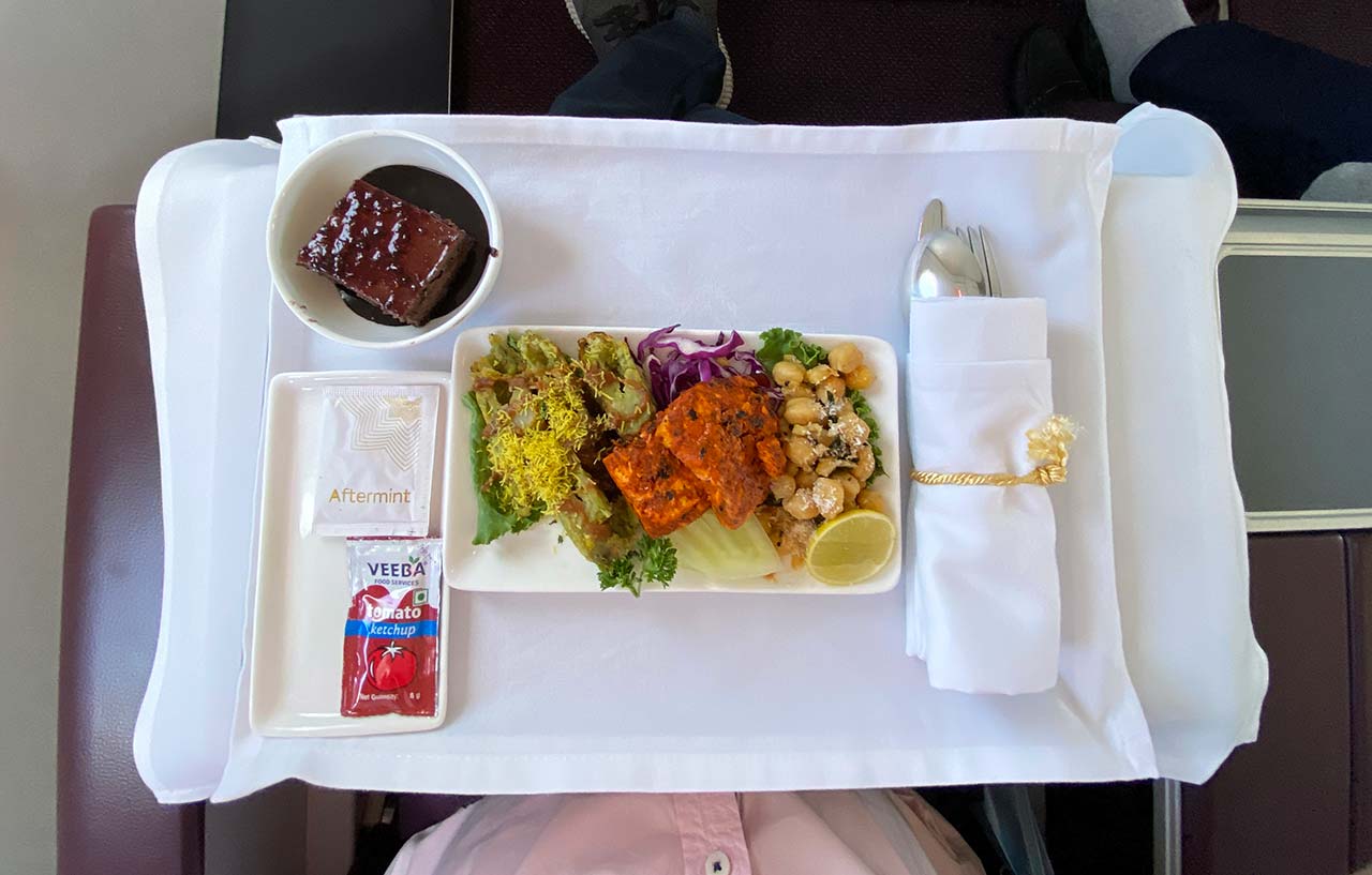 Vistara Business Class from Mumbai to Hyderabad Review