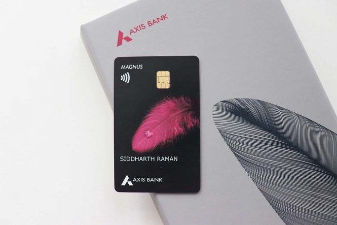axis bank magnus credit card-unboxing
