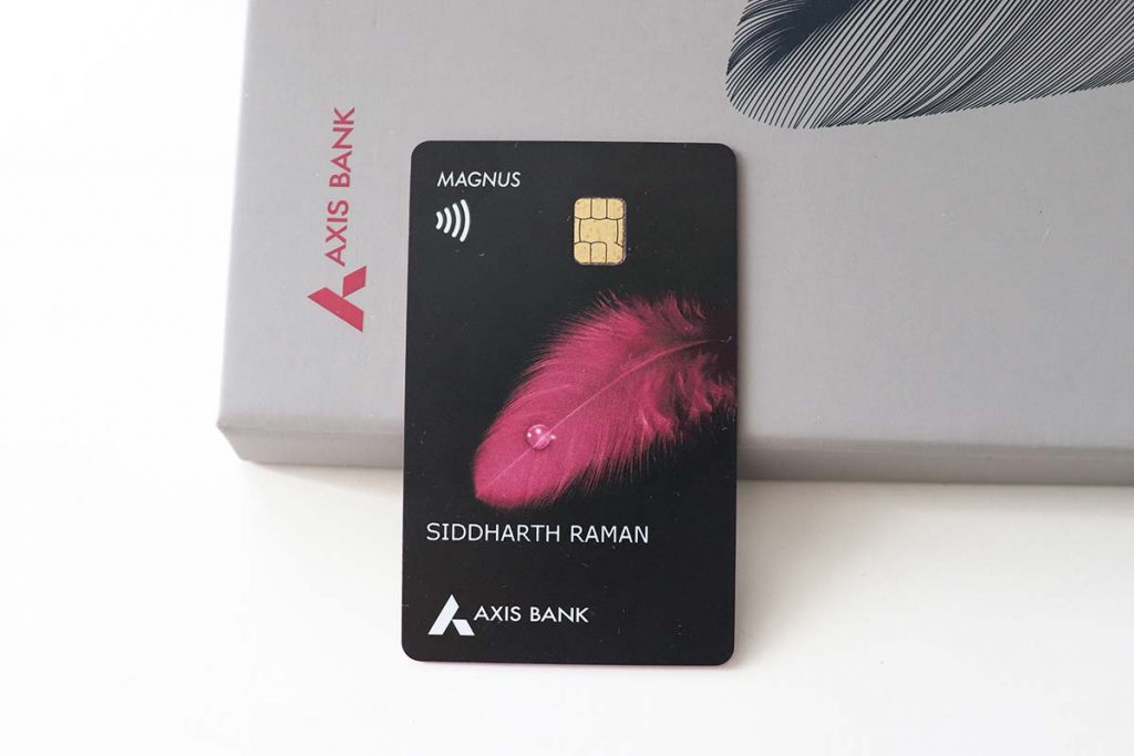 Unboxing Axis Magnus Credit Card CardExpert