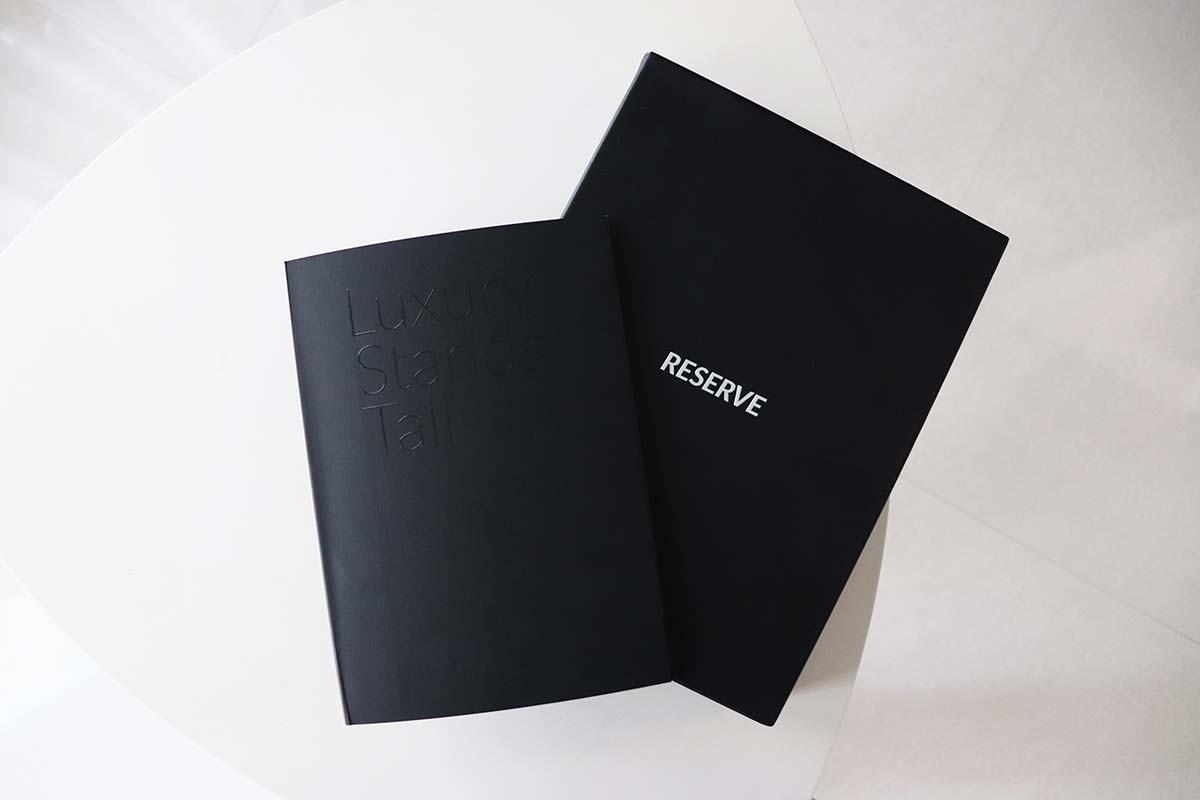 Axis Reserve Credit Card box and features booklet
