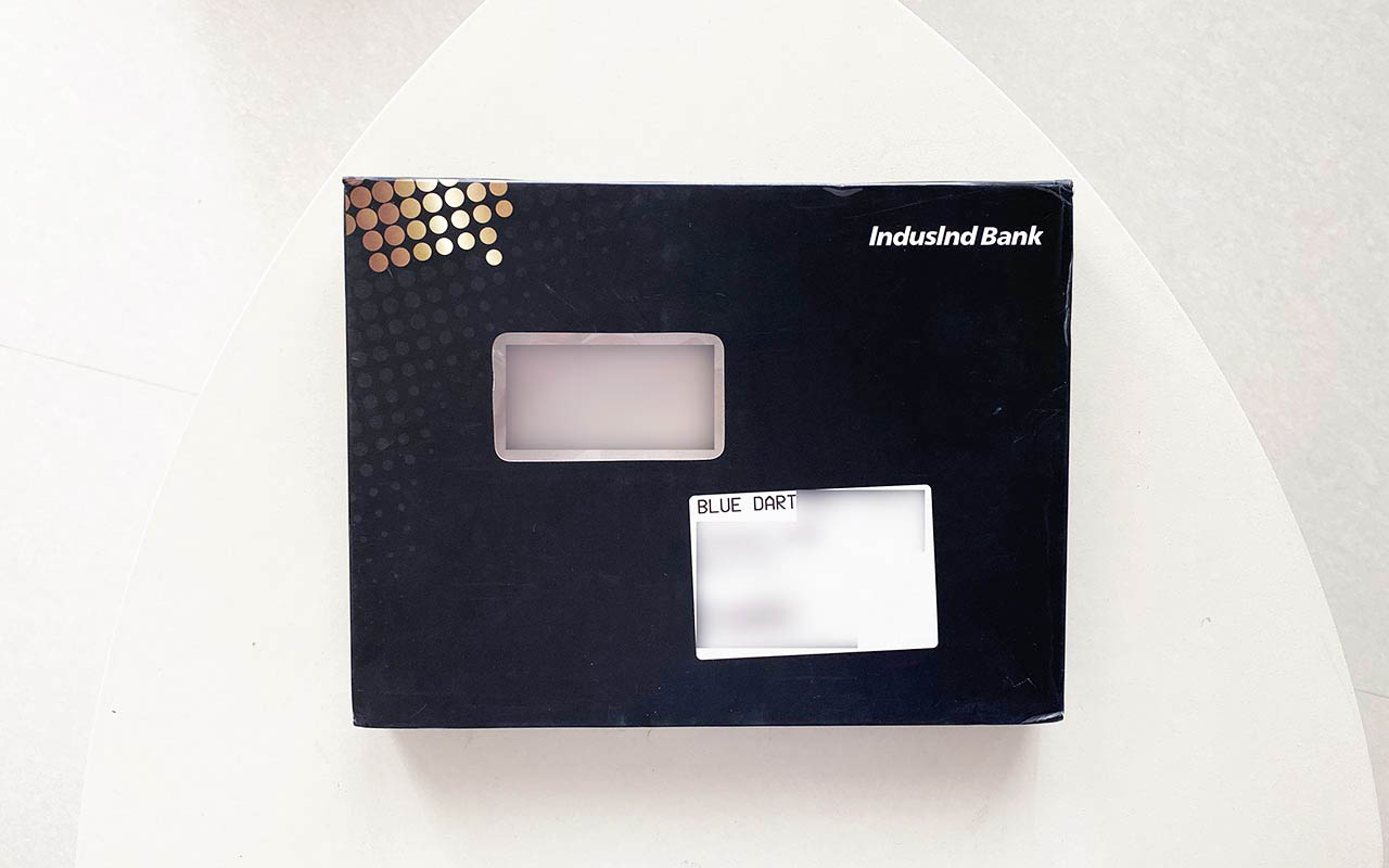 Indulge Credit Card welcome Kit outer cover