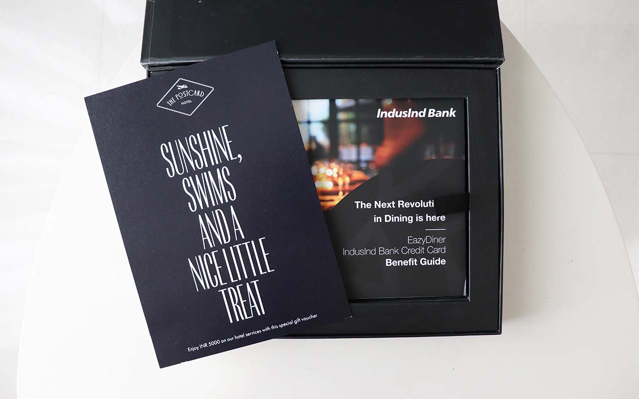 EazyDiner Credit Card - postcard hotels voucher