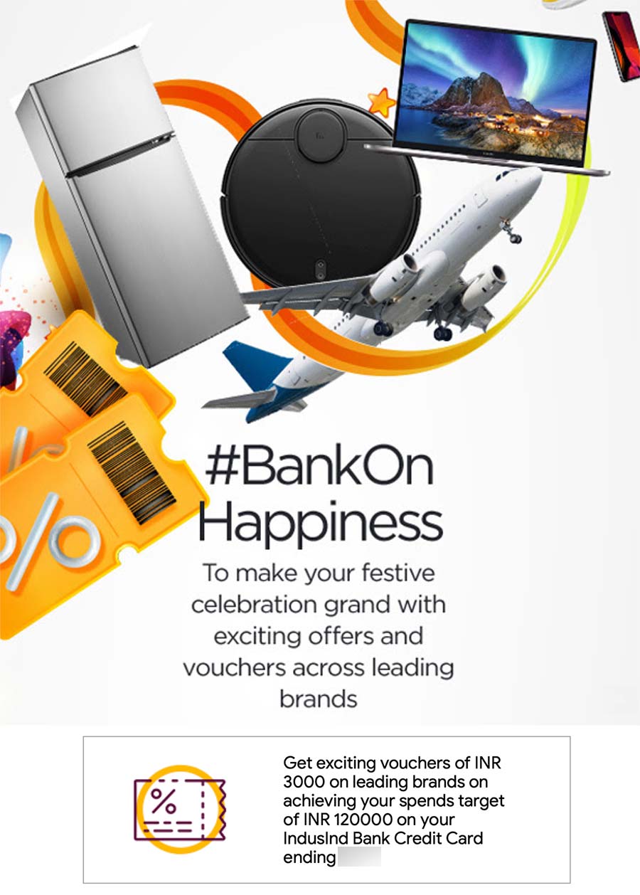 IndusInd Rewardz Festival offer details