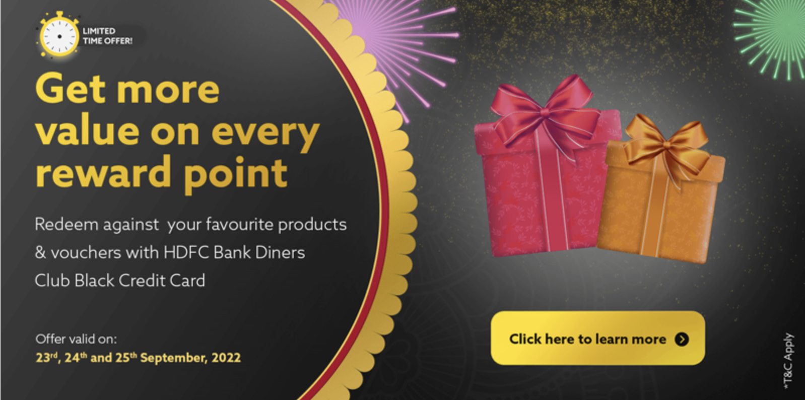 HDFC Sep 2022 points Offer