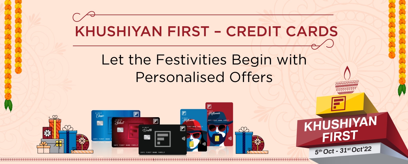 IDFC Credit Card Diwali Offer