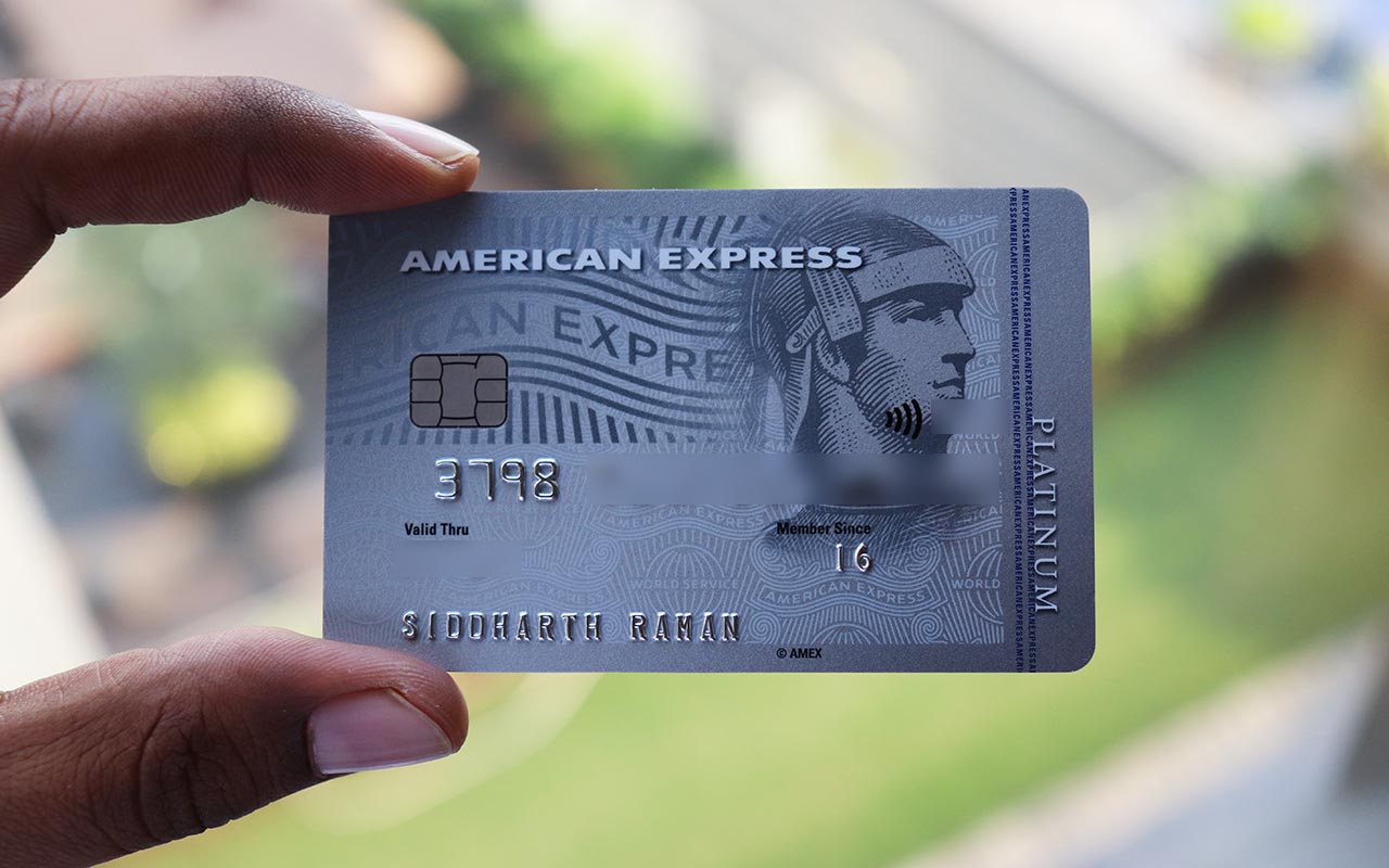 Amex Platinum Credit Card - Design