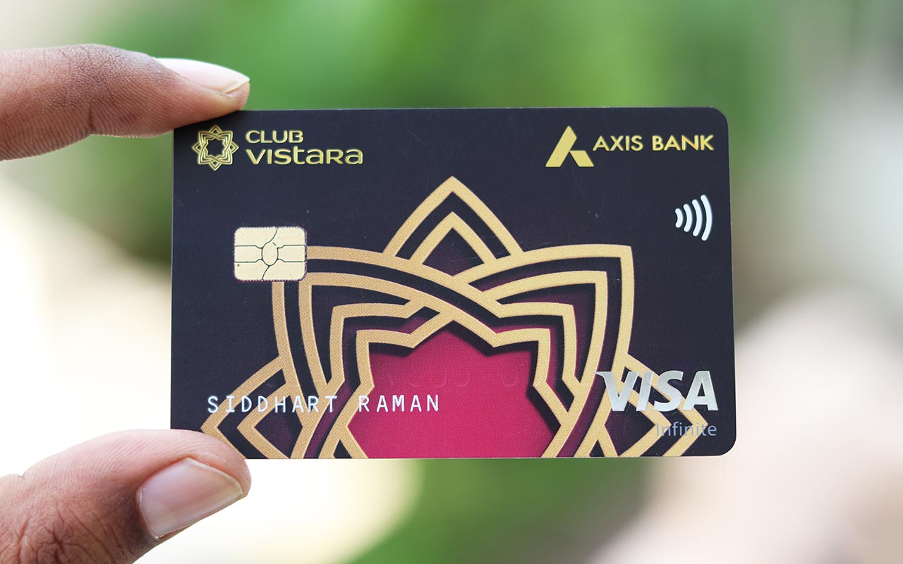 Axis Bank Vistara Infinite Credit Card - hands on Experience
