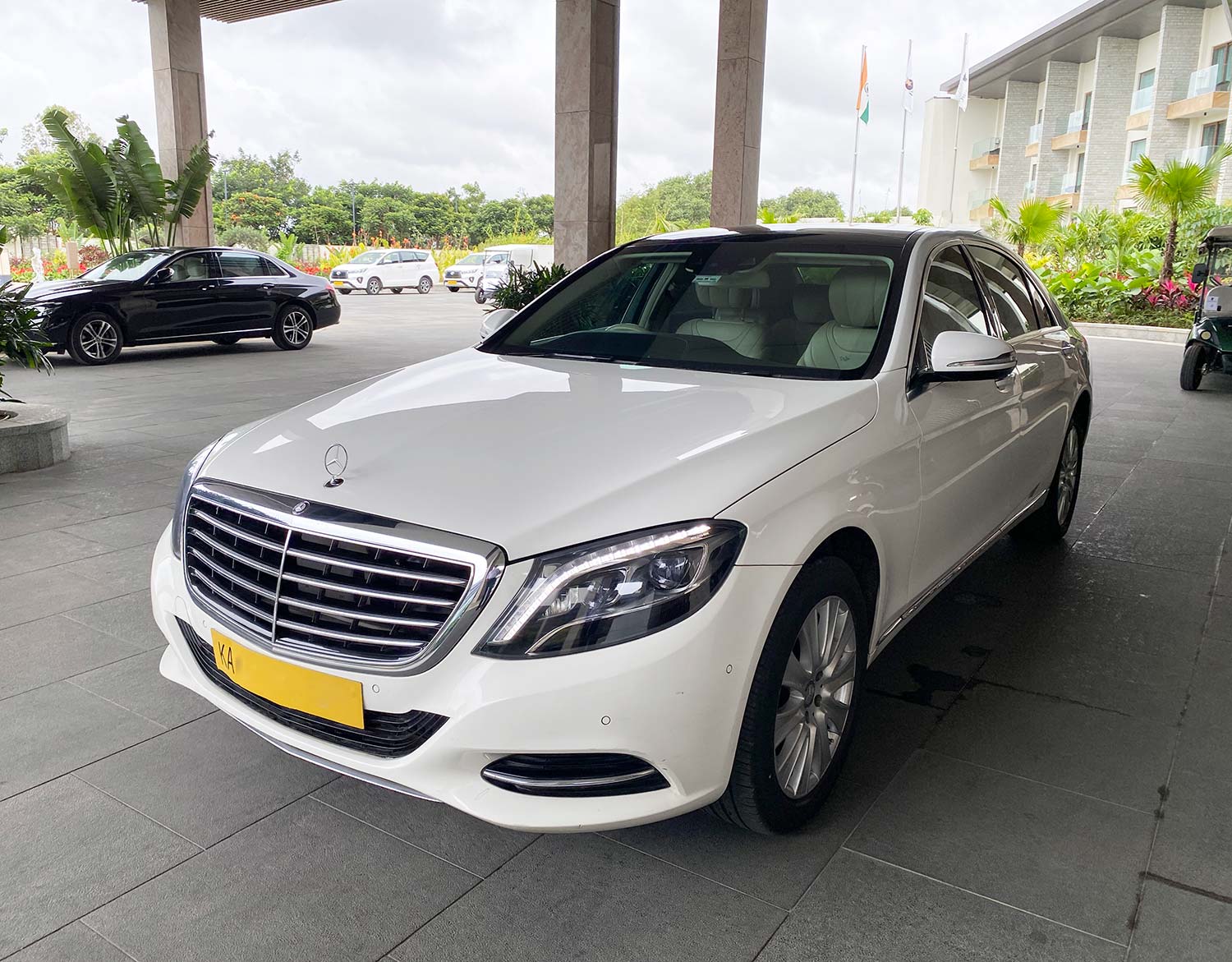 Airport car transfer - Merc S Class